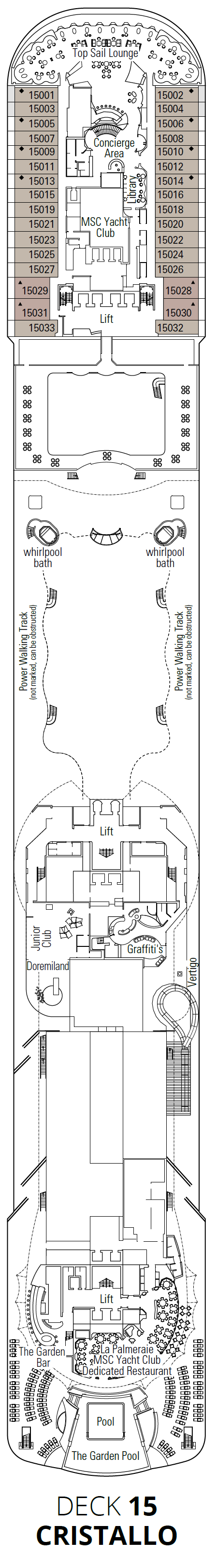 Deck 15 - Cristallo