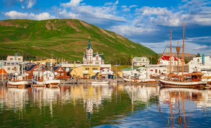 Cruise naar Akureyri in IJsland