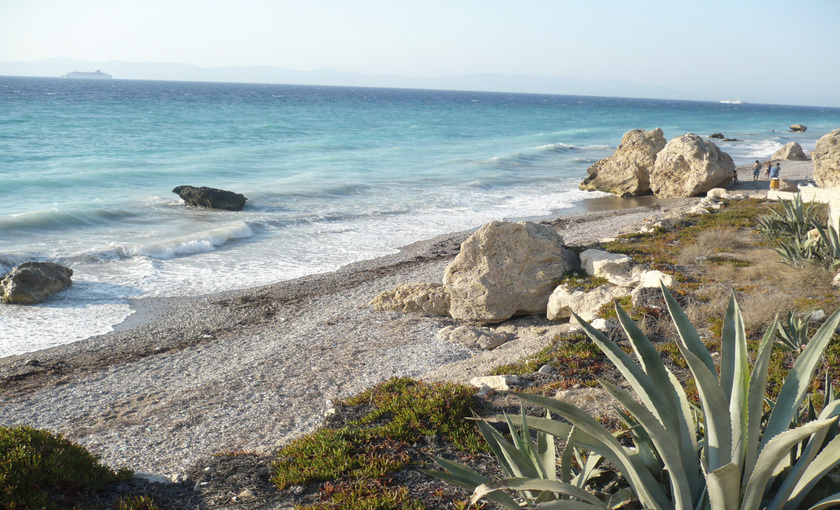 Strand van Rhodos