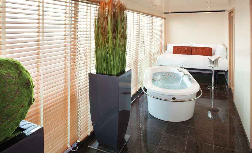 Wintergarden suite Sojourn schip Seabourn