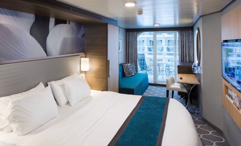 Harmony of the seas buitenhut met balkon garantie