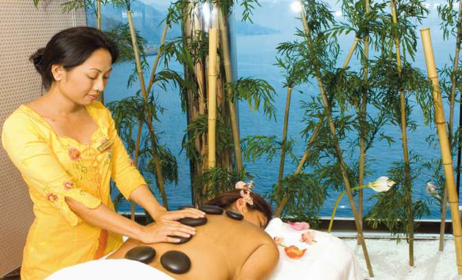 Een wellness behandeling op de MSC Musica