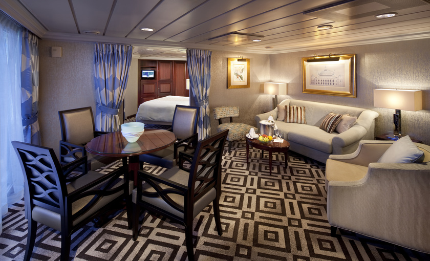 Club World Owner suite op de Azamara Journey van Azamara club cruises