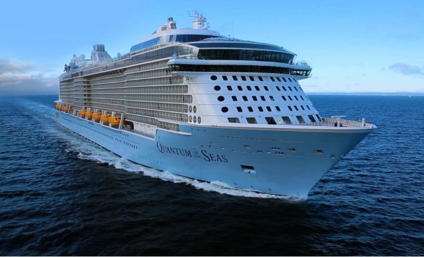 Het volledige schip de Quantum of the Seas