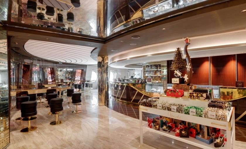 MSC seaview Venchi chcocolade bar