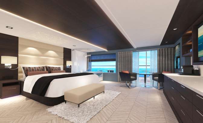 Haven spa suite op de Norwegian Bliss