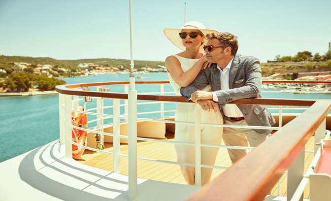 observatie dek aan boord van Seabourn Ovation