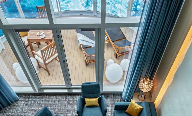 Penthouse suite AIDAnova