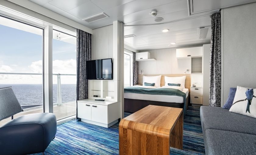 Mein Schiff 1 balkonhut familie