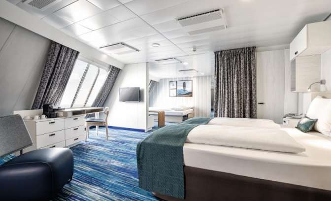 Mein Schiff 1 buitenhut familie