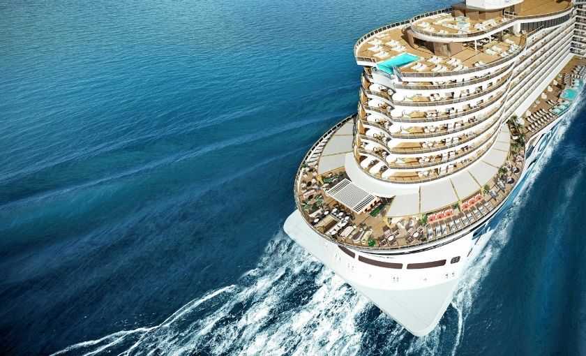 Norwegian Prima achterkant