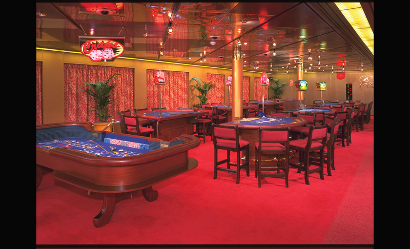 Casino op de MS Zaandam van de Holland America Line