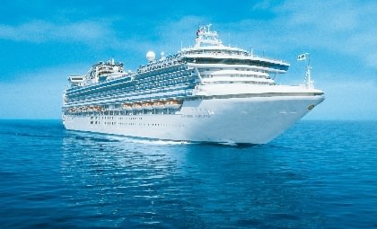 Ship tour Sapphire Princess