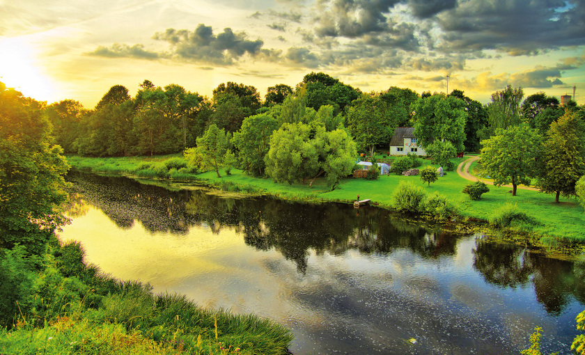 De natuur in Letland