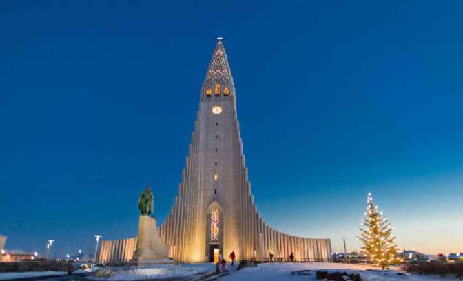 Hallgrímskirkja in Reykjavik